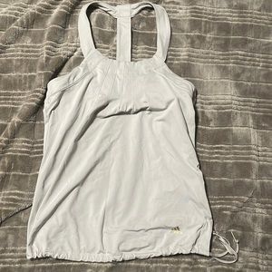 Adidas tan athletic top